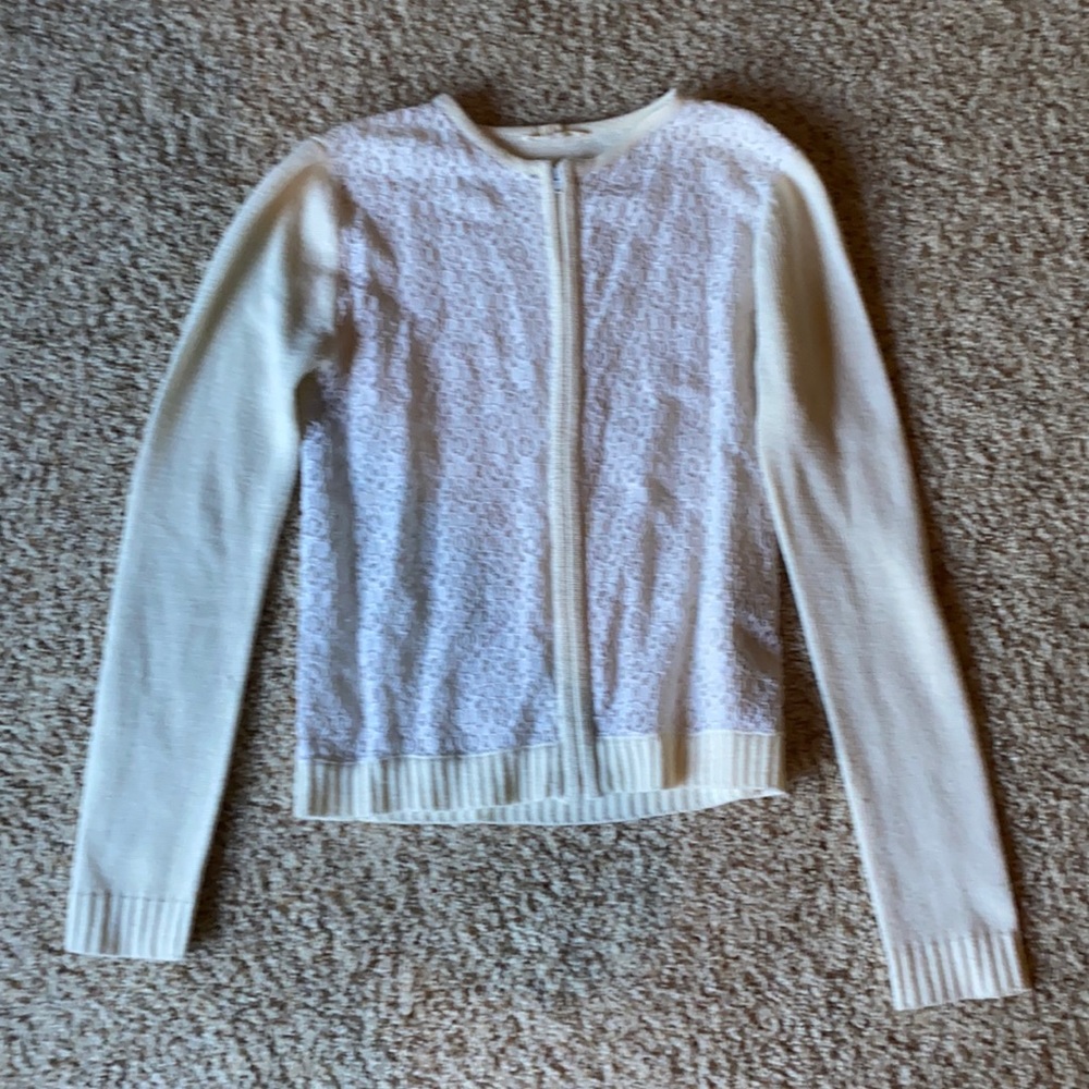 Zipper cardigan
